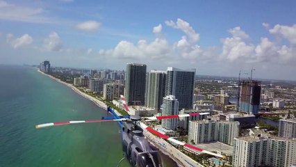 Ce drone  a failli entrer en collision avec un hélicoptère !