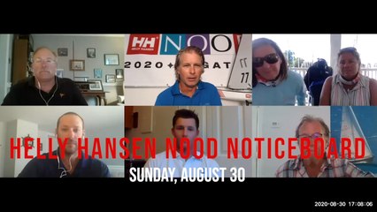 Helly Hansen NOOD Annapolis Noticeboard Sunday