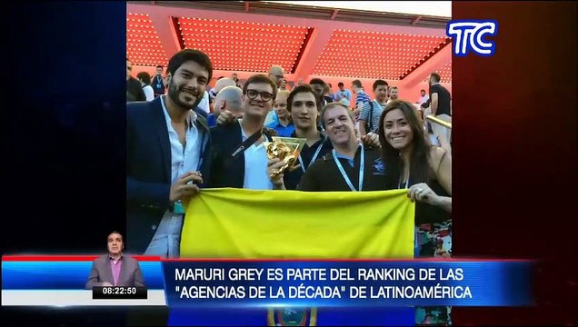 Agencia ecuatoriana, Maruri Grey, logra estar en el top 10 de las Agencias de la Década de América Latina