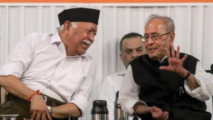 What BJP minister said on Pranab's RSS headquarters visit?