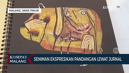 Mengintip Buku Harian Visual Para Seniman di Pameran Art Jurnal