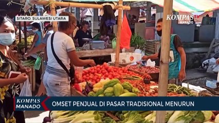 Omset Pedagang Pasar Tradisional Menurun
