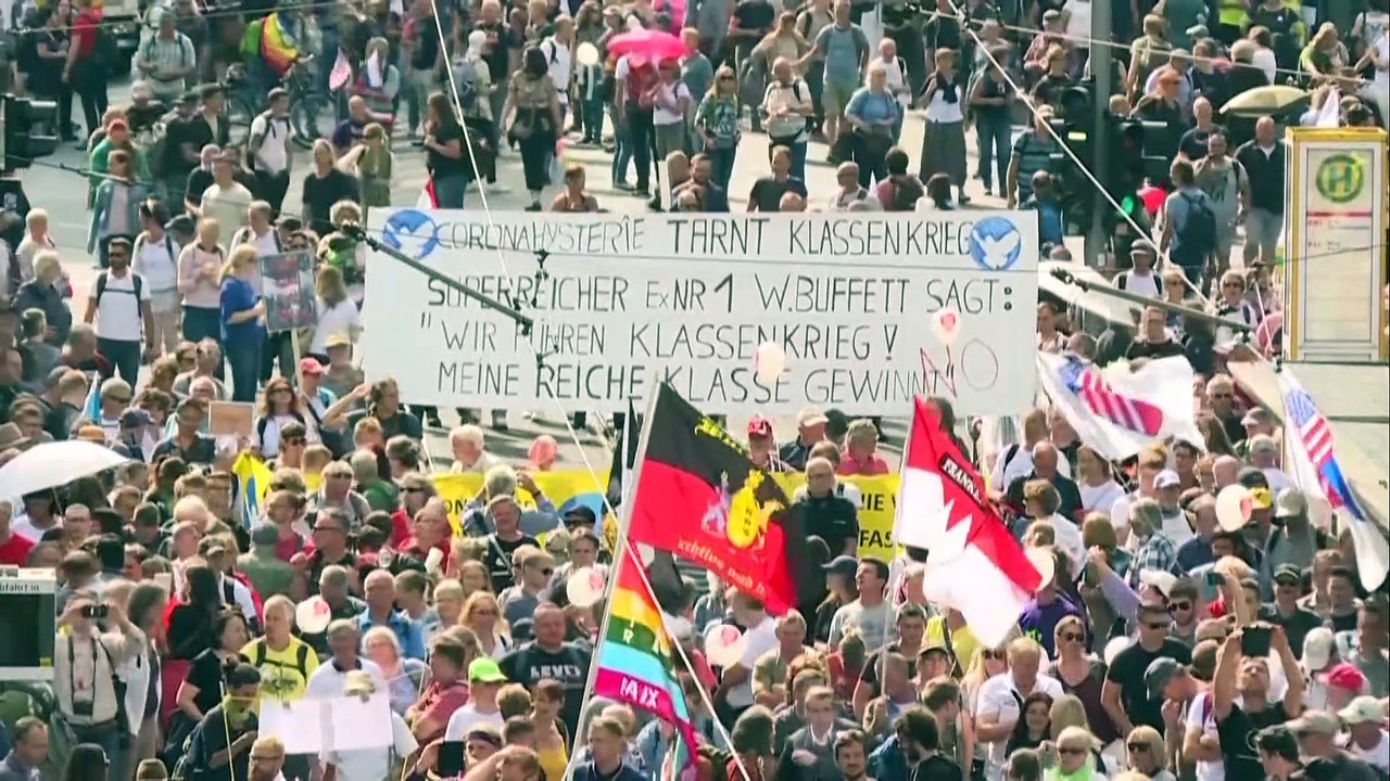 Anti-Corona-Demo in Deutschland