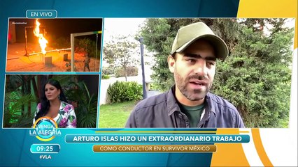 ¡Arturo Islas nos platicó EN EXCLUSIVA su experiencia como conductor de Survivor! | Venga La Alegría