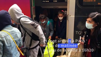 Nuit "d'enfer" pour les voyageurs d'un TGV bloqué dans le Sud-Ouest