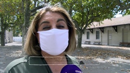 Istres: masqués même à la récré! Les collégiens doivent s'y plier