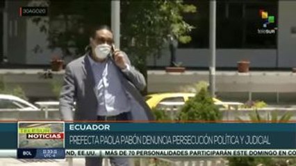 Ecuador:prefecta de Pichincha denuncia persecución política y judicial