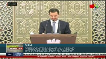 Pdte. sirio hace cambios parciales en su gabinete