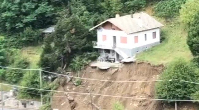 Maccagno (VA) - Travolto da esondazione torrente, in corso le ricerche (31.08.20)
