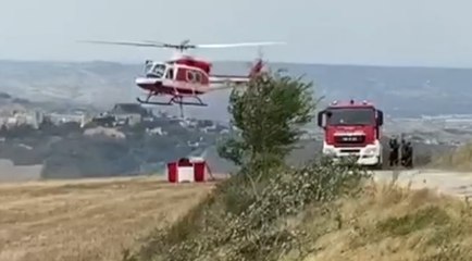 Atessa (CH) - In fiamme 10 ettari di sterpaglie e sottobosco (31.08.20)