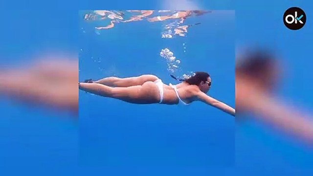 Georgina Rodríguez revienta las redes buceando en tanga