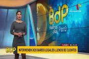 Tumbes: intervienen y clausuran bares clandestinos