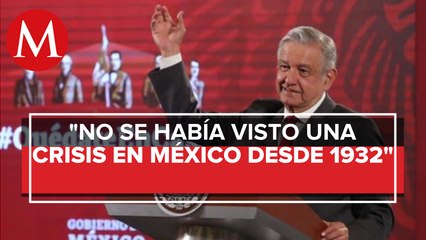 Crisis económica mundial por covid-19 es la más profunda en un siglo: AMLO