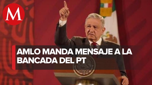 AMLO pide a PT rectitud en contienda por Cámara de Diputados