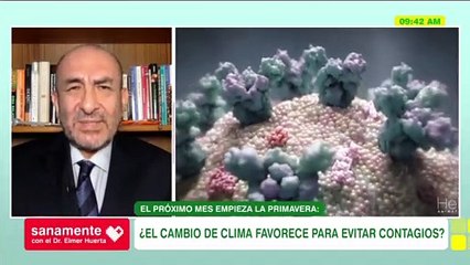 ¿El cambio de clima favorece para evitar contagios? | Sanamente con el Doctor Elmer Huerta (HOY)