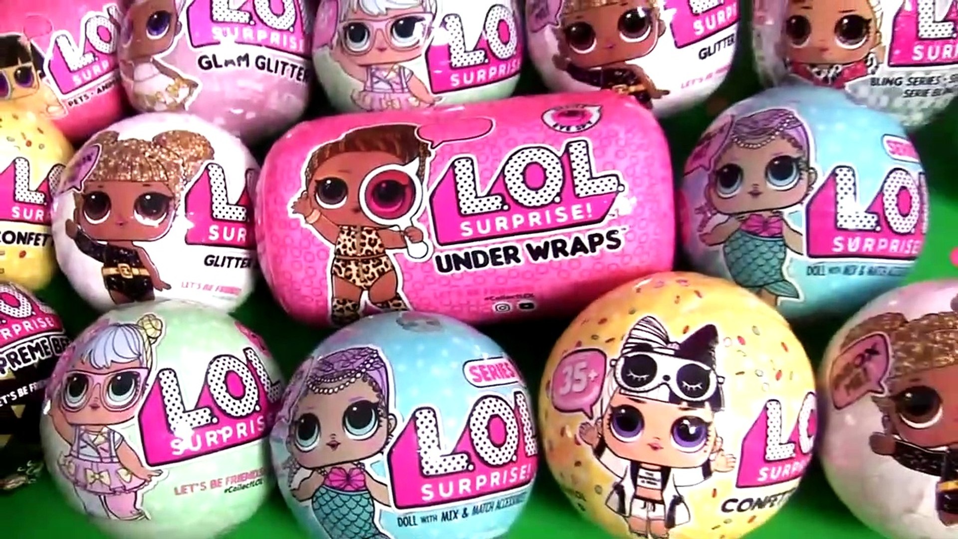 LOL Surprise Dolls LIMITED EDITION GLITTER Confetti Pop Ultra Rare