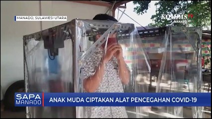 Anak Muda Ciptakan Alat Pencegahan COVID-19