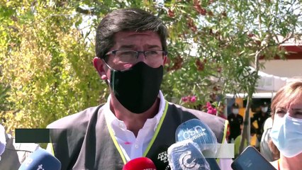 Estabilizado el incendio de Almonaster la Real (Huelva)