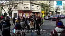 Protesta de trans tras la ola de violentos episodios en la Zona Roja