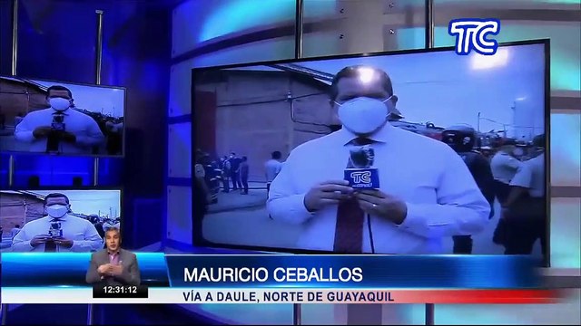 EN VIVO | Se reportó incendio en un complejo de bodegas al norte de Guayaquil