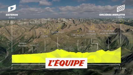 Le profil de la 4e étape en vidéo - Cyclisme - Tour de France