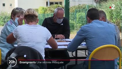 Rentrée scolaire : la prérentrée masquée des enseignants