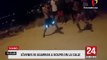Tumbes: jóvenes en estado de ebriedad se pelean en plena calle