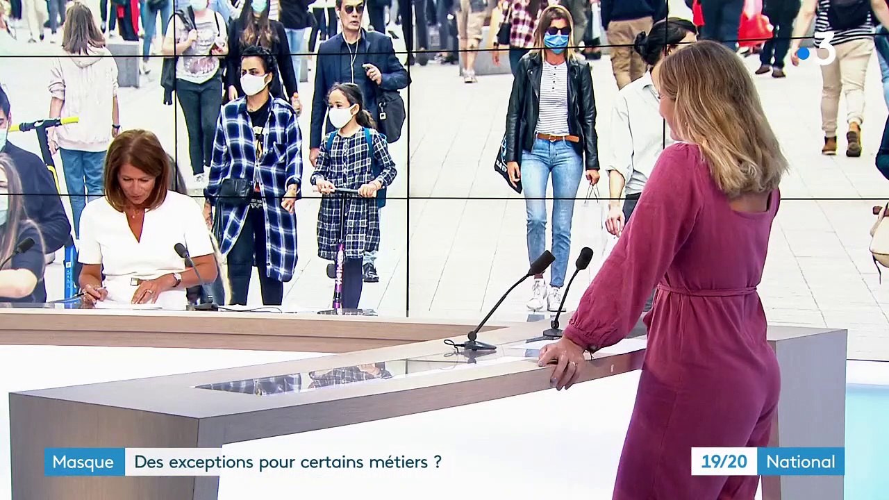 Masque : certaines professions bénéficieront d’exceptions