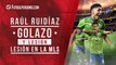 Raúl Ruidíaz: Gol y lesión con Seattle Sounders en la MLS (GOLAZO)