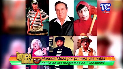 Florinda Meza por primera vez habla del fin de las transmisiones de los programas de "Chespirito"
