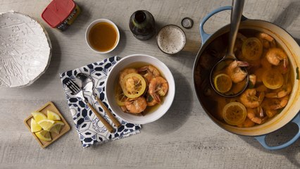Shrimp Boil with Spicy Butter Sauce