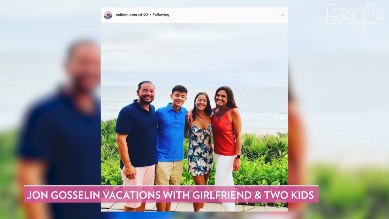 Jon Gosselin Vacations in Florida with Daughter Hannah, Son Collin and Girlfriend Colleen Conrad