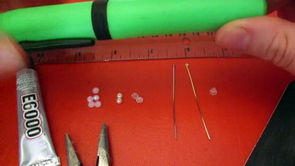 Como Hacer Arracadas con Cristales y Perlas