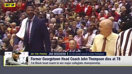 Jim Boeheim reflects on John Thompson's legacy - Get Up