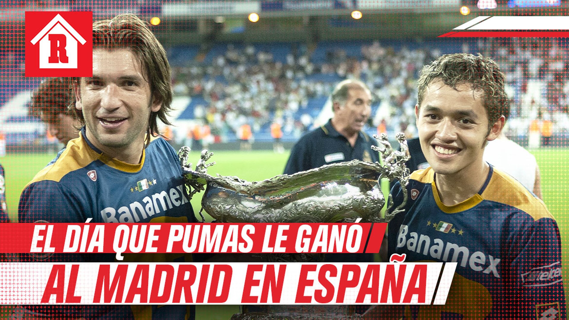 Se cumplen 16 años de que Pumas derrotara al Real Madrid en el Bernabeu -  Vídeo Dailymotion