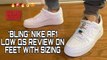 Nike AF1 Low Bling Air Force QS Sneaker on Feet Review With Sizing