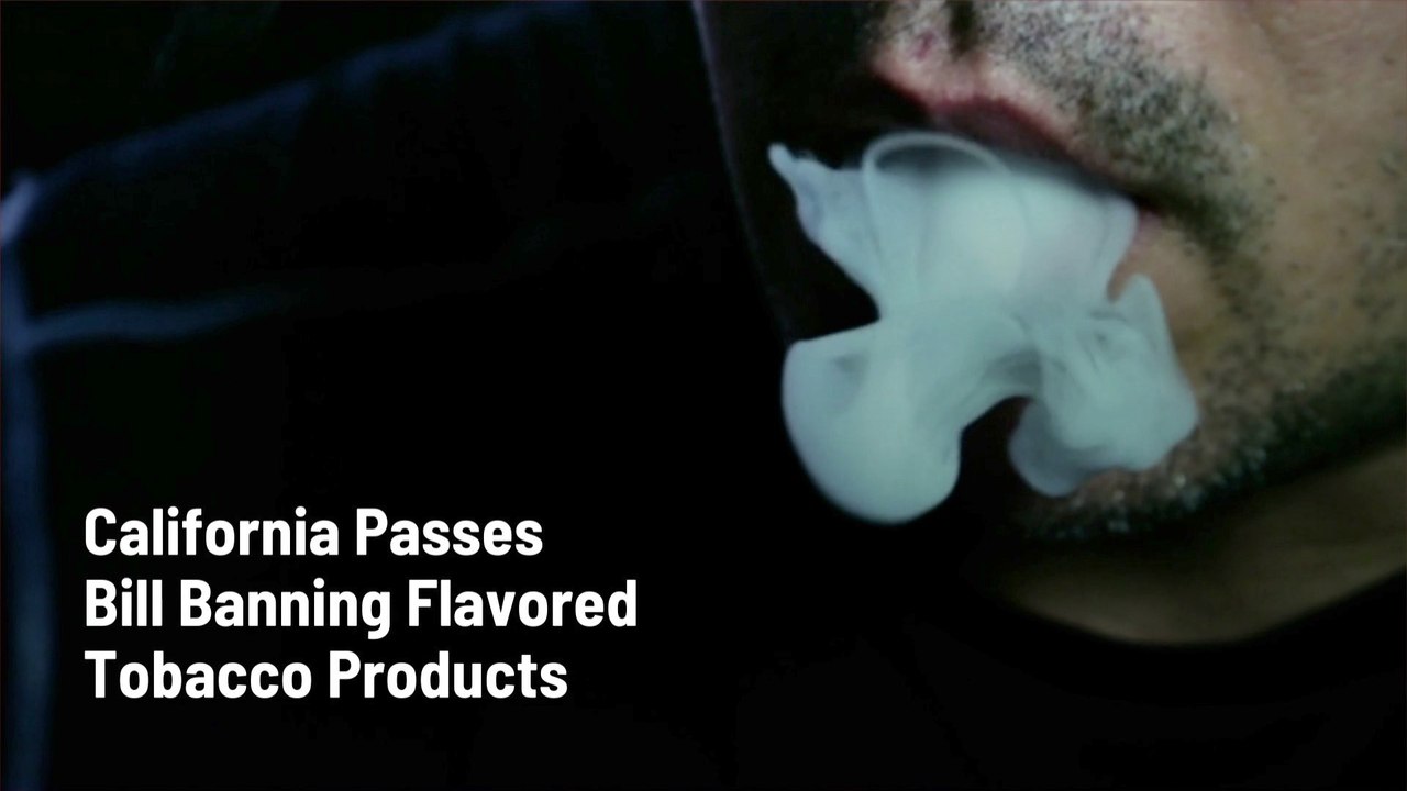 No More Flavored Tobacco In California