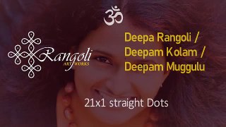 Easy Diya Rangoli Designs | Deepa Rangoli | Simple Deepam Kolam | Deepala Muggulu | Deepavali Rangoli | Deepa rangoli | Deepavali Muggulu | Vilaku Kolam | Padi Kolam | Rangoli Artworks