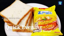 5 Minutes Evening Snacks Recipe - Crispy &Tasty Bread Snacks-Maggi Recipe- Lockdown -Instant snacks-