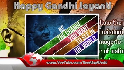 Download Video: Happy Gandhi Jayanti 2020 Video Greeting, Images, Quotes, Wishes,_