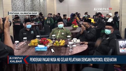 Latihan Pelatih Pencak Silat Terapkan Protokol Kesehatan