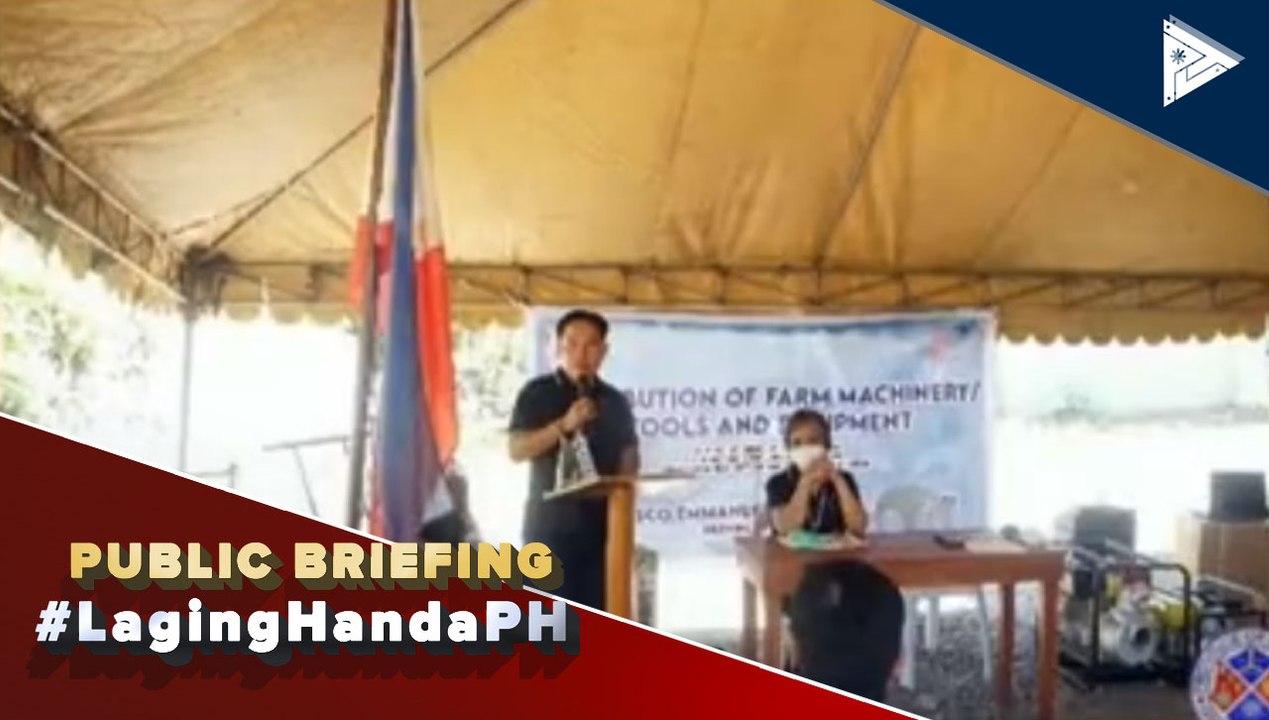 La Union LGU, namahagi ng farm equipment sa probinsya; sektor ng agrikultura, layuning mapalakas sa gitna ng pandemya