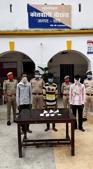 लखीमपुर: दो चोरी की बाइकें बरामद, तीन आटोलिफ्टर गिरफ्तार