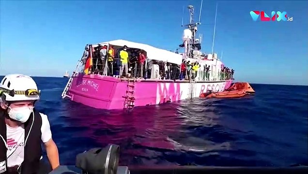 Banksy dari Seniman Jalanan Jadi Penyelamat Imigran