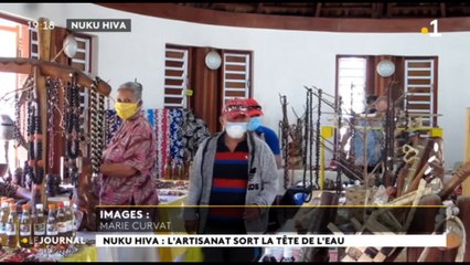 Les artisans de Nuku Hiva comptent sur la clientèle touristique locale