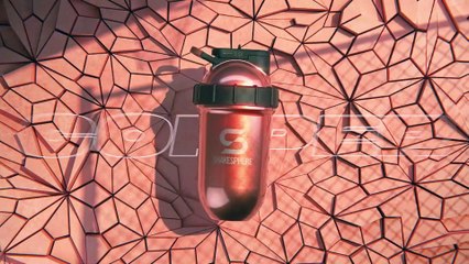 ShakeSphere Tumbler Steel Shaker Bottle For Soft Fruit Mix