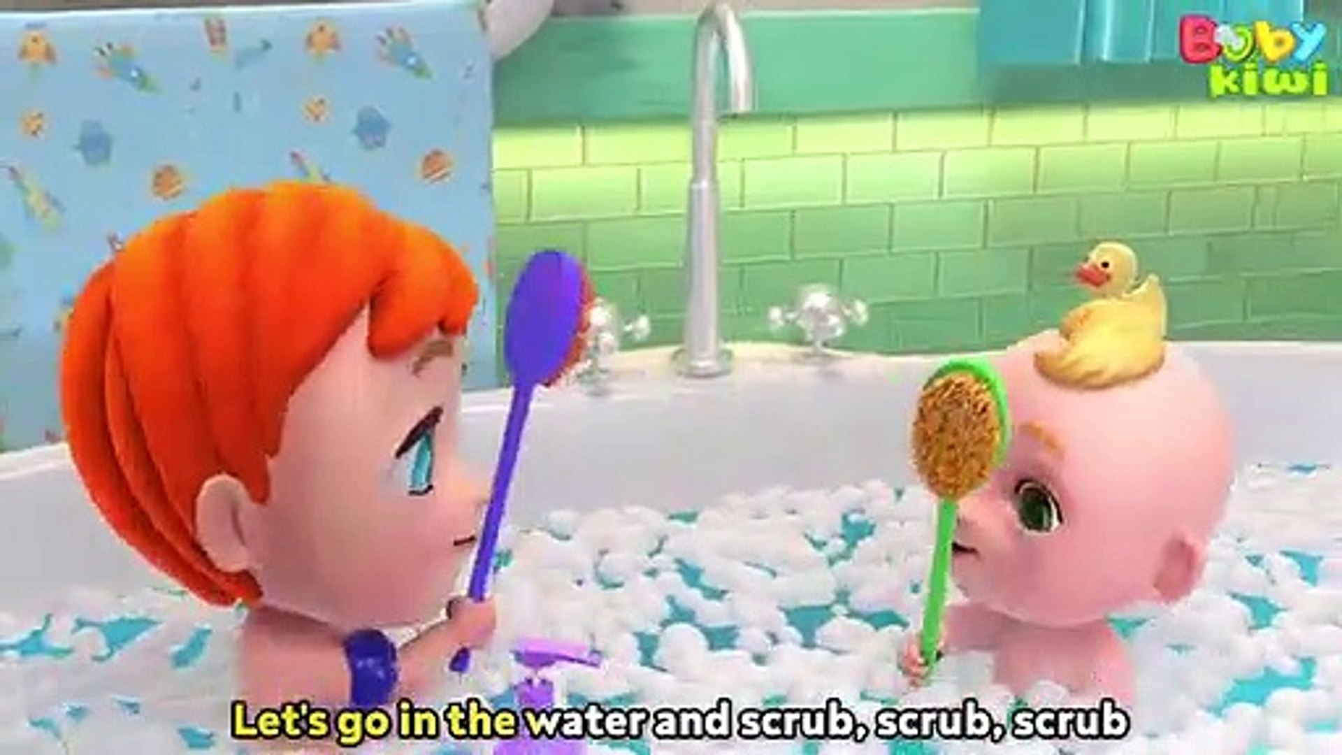 ⁣Bath Song - Kids Song - Smart Kids