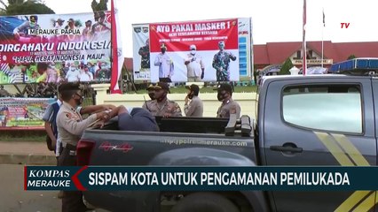 POLISI LATIHAN SISPAM KOTA UNTUK PILKADA DAMAI