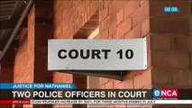 Two police officers in court for Nathaniel Julies death
