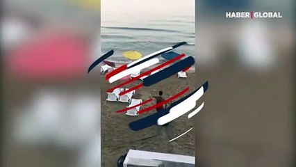 Ağaçları yaktı, çöpleri denize döktü, şezlong ve şemsiyeleri kırdı! Mahkeme akıl hastanesine gönderdi